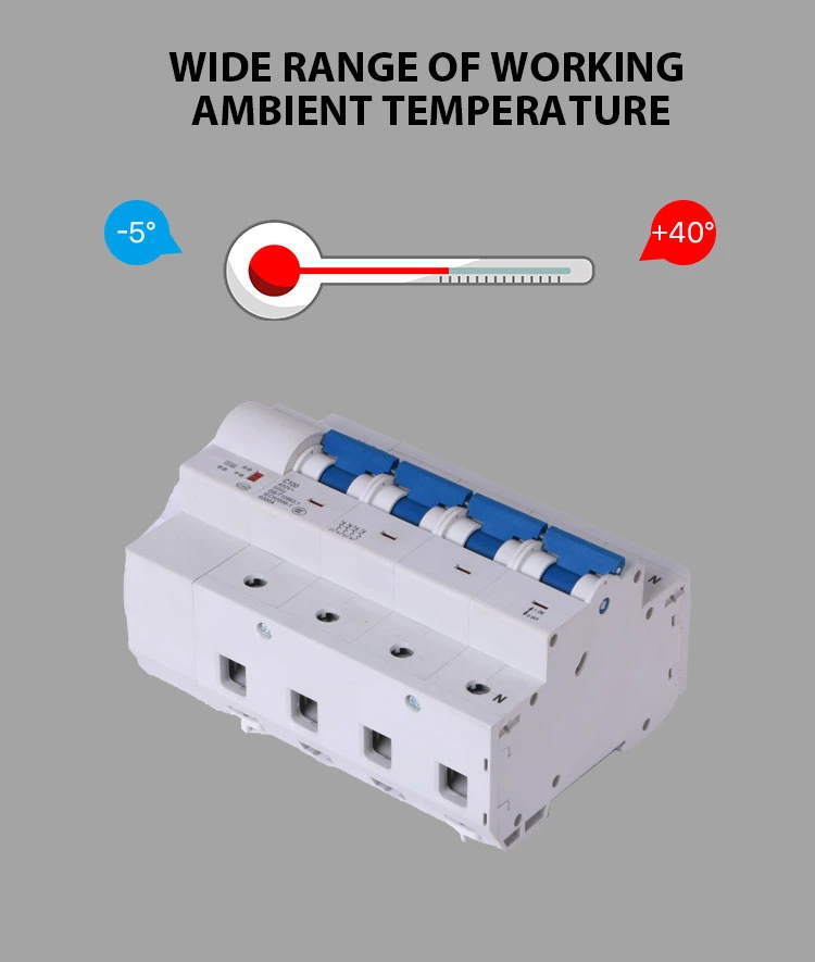 Adz7s-125-4p 80 100 125 AMP 500VDC 2 Poles Miniature Circuit Breaker Overload Protector DC MCB