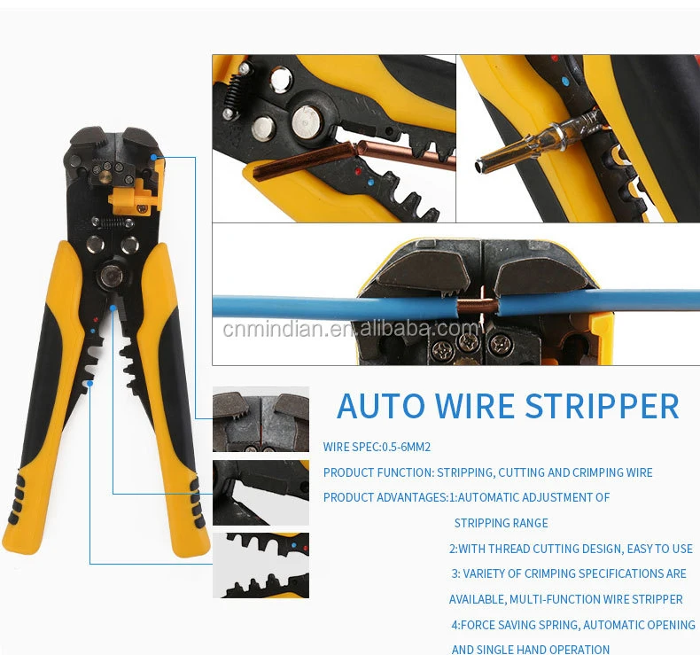 Network Tool PV Kit Crimping Tool for Cuts Strips and Crimps The Network Cable Network Solar Tool Kit