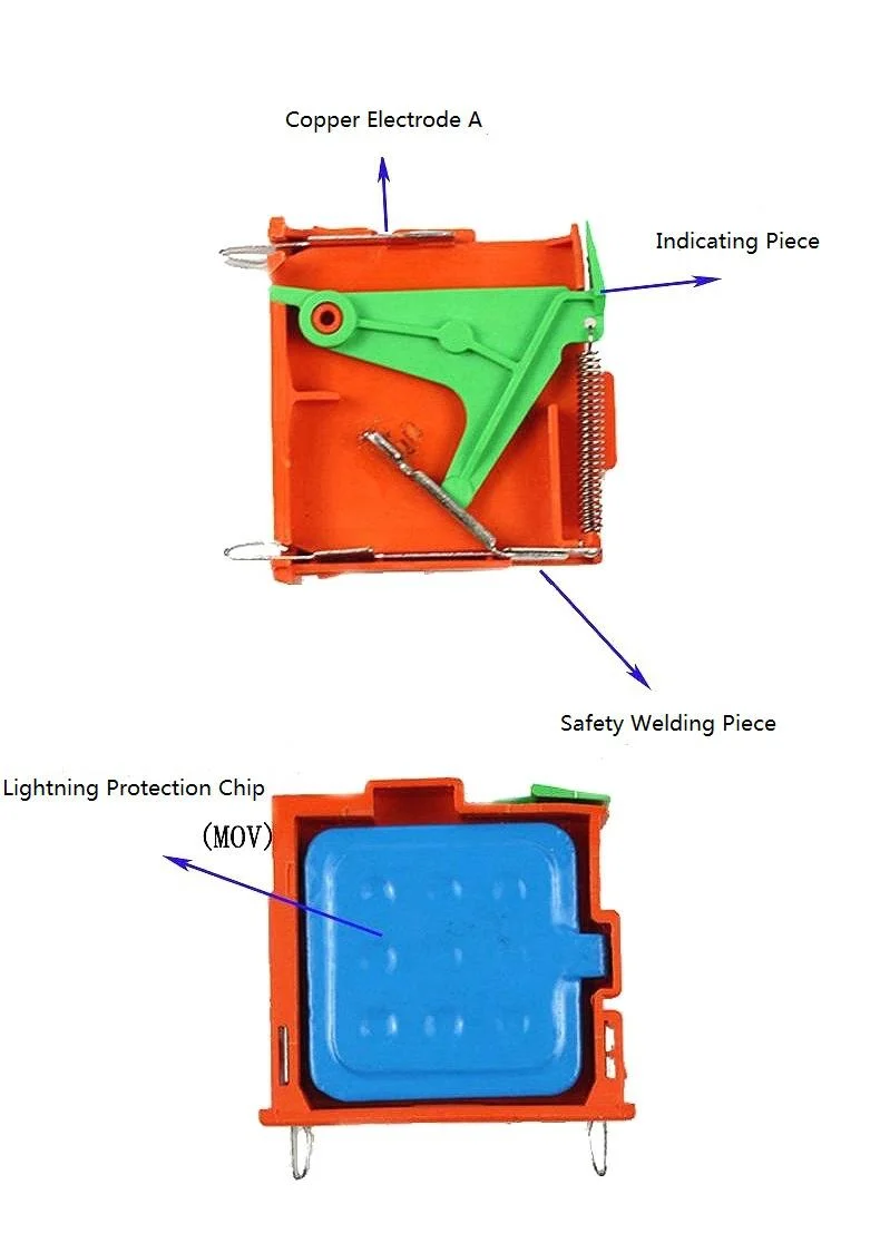 Power Surge Protector 3p AC SPD Class B 440V