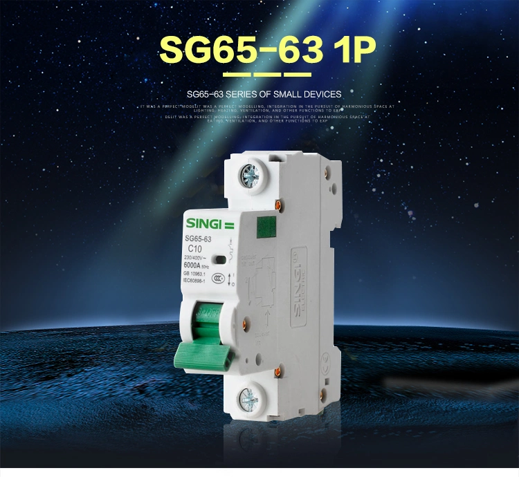 Customized 2p Safety Electrical Air Circuit Breaker Price DC