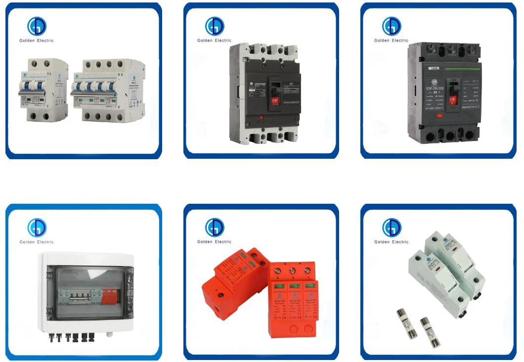 Hot Sell Gdm1 DC Moulded Case Circuit Breaker Switch 3p/4p MCCB for Solar System