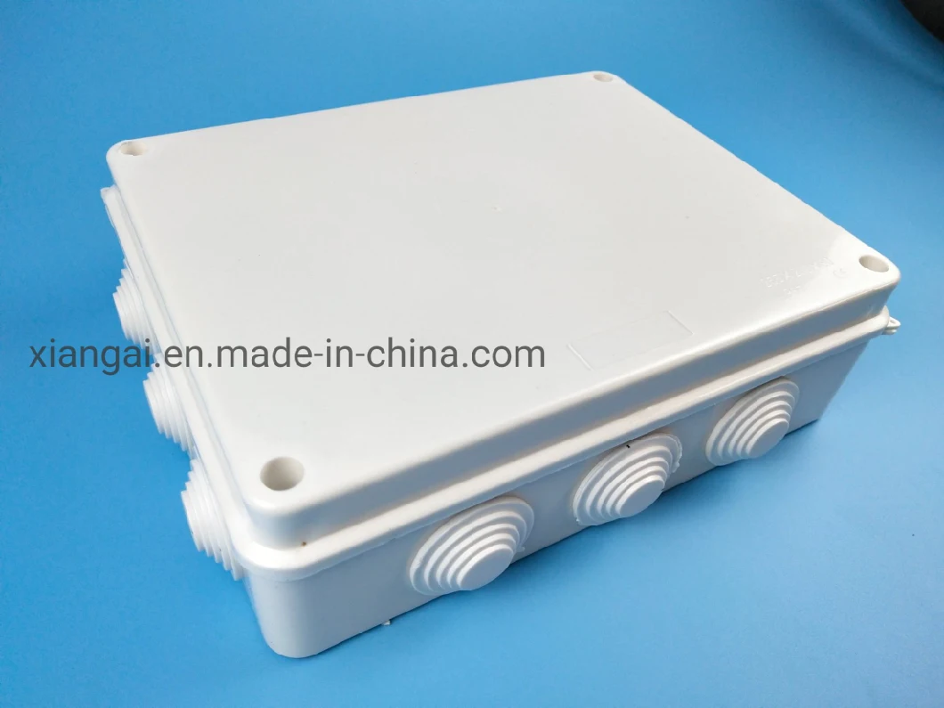 Outdoor IP65 Waterproof Electrical Enclosure 100*100*70 ABS PC Plastic Junction Box Factory