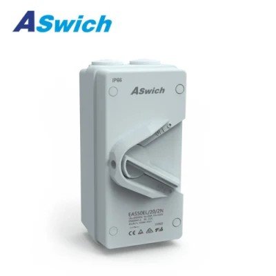 Aswich IEC EAS 250V 2p 태양광 발전 시스템 PV AC 63A 절연체